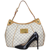 Louis Vuitton Galliera PM Damier Azur Shoe