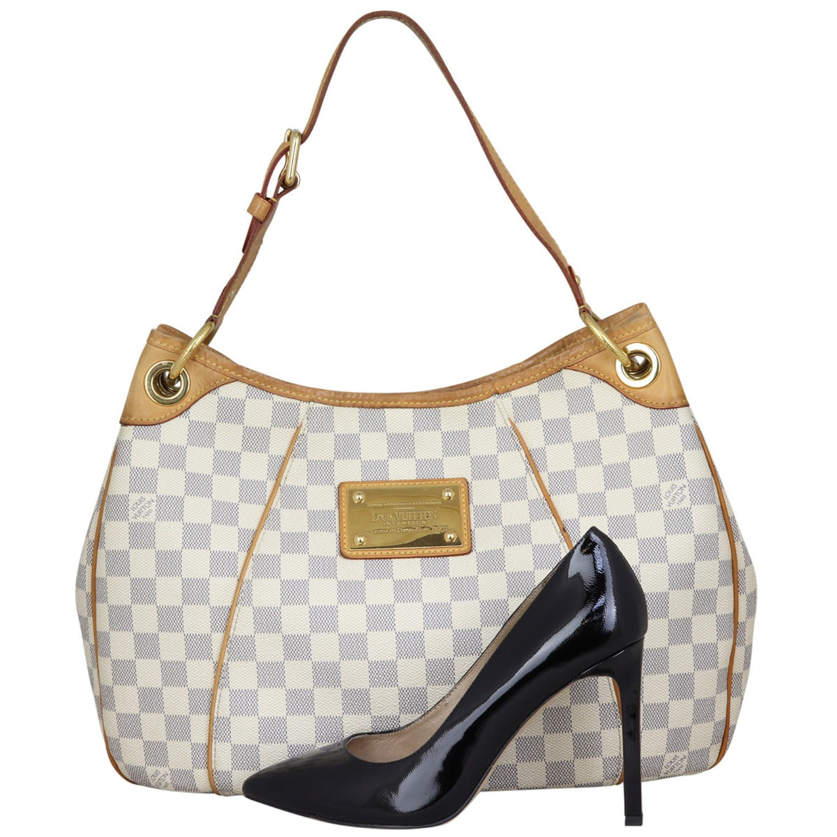 Louis Vuitton Galliera PM Damier Azur Shoe