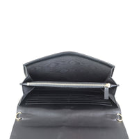 Saint Lauren Belle de Jour Wallet on Chain Interior