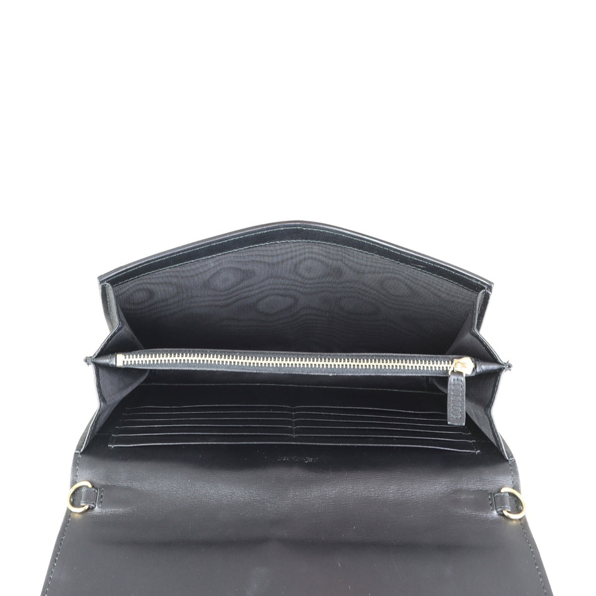 Saint Lauren Belle de Jour Wallet on Chain Interior