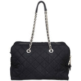 Prada Tessuto Quilted Bowling Bag Back
