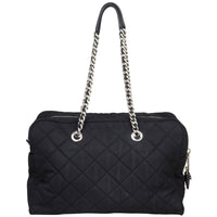 Prada Tessuto Quilted Bowling Bag Back