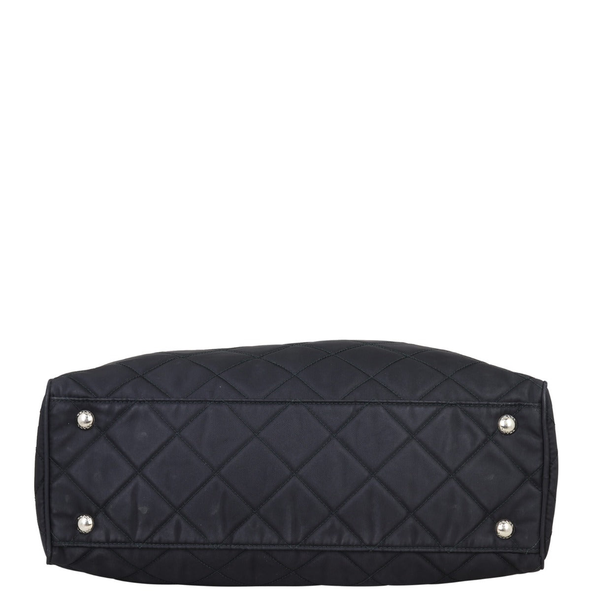 Prada Tessuto Quilted Bowling Bag Corner Distance