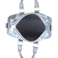 Louis Vuitton Keepall XS Monogram Denim Drip Interior