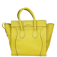 Celine Mini Luggage Tote Back