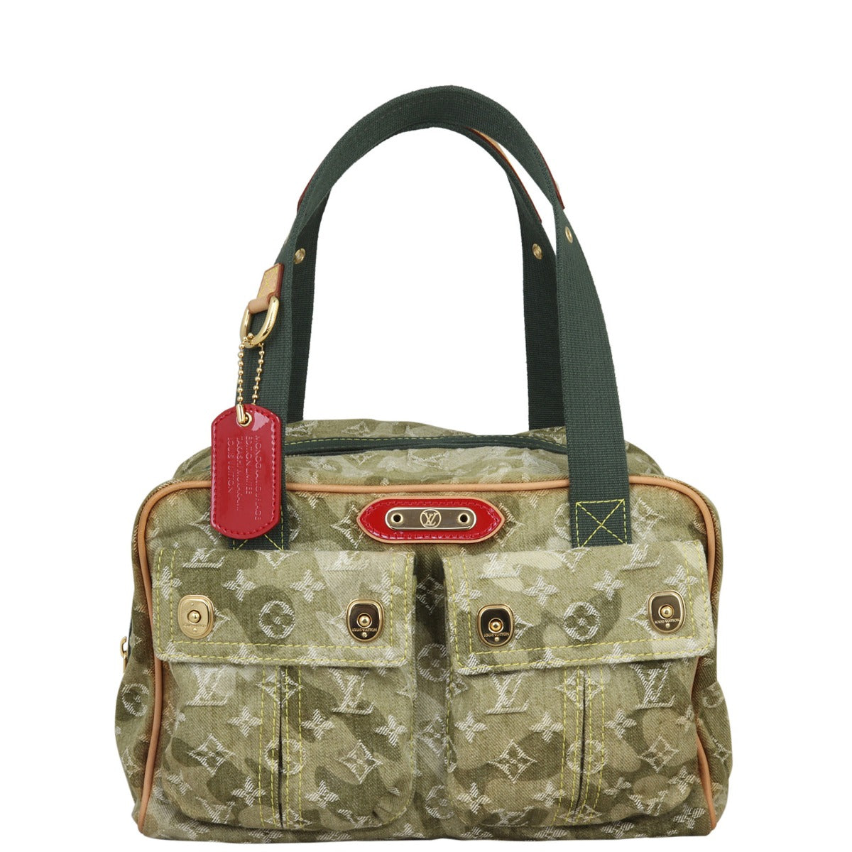 Louis Vuitton Jasmine Denim Monogramouflage Front