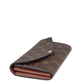 Louis Vuitton Sarah Wallet Monogram Corner Distance