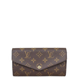 Louis Vuitton Sarah Wallet Monogram Front