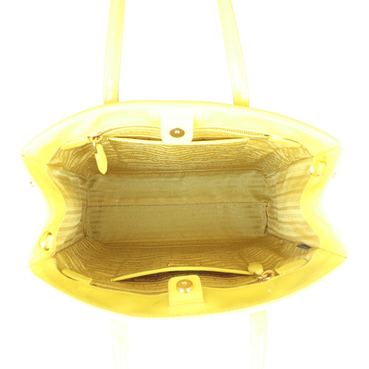 Prada Smooth Leather Tote Bag Interior