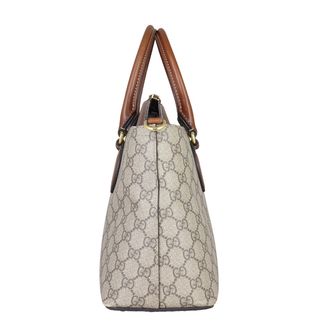 Gucci GG Supreme Tote Bag Side