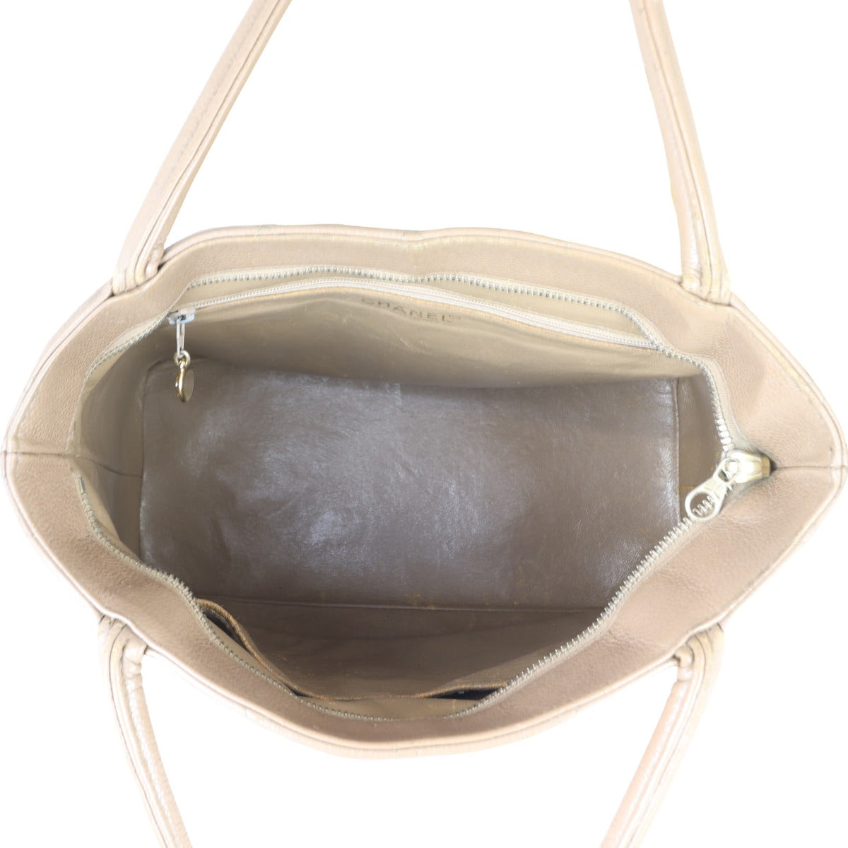 Chanel Medallion Tote Interior