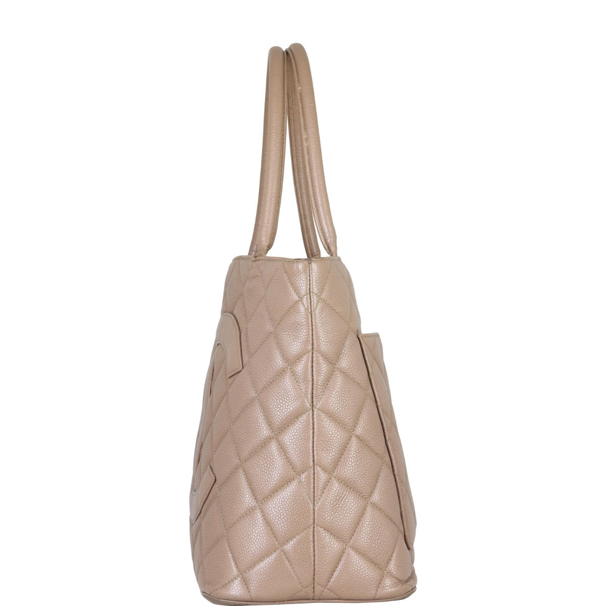 Chanel Medallion Tote Side