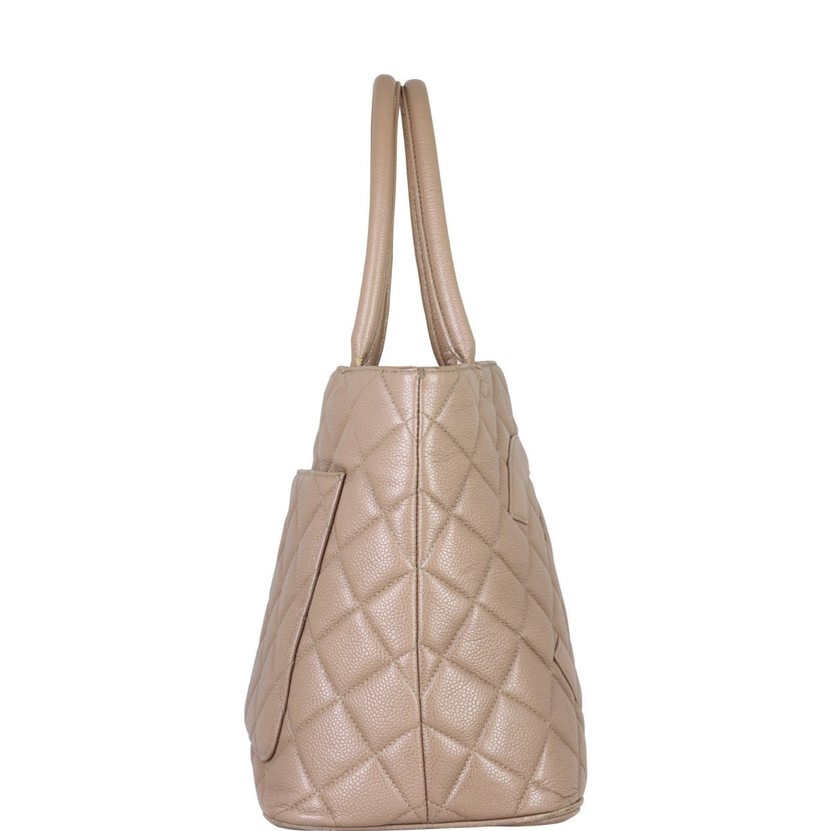 Chanel Medallion Tote Side