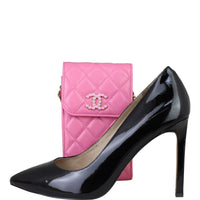 Chanel Phone Holder with Chain Shoe