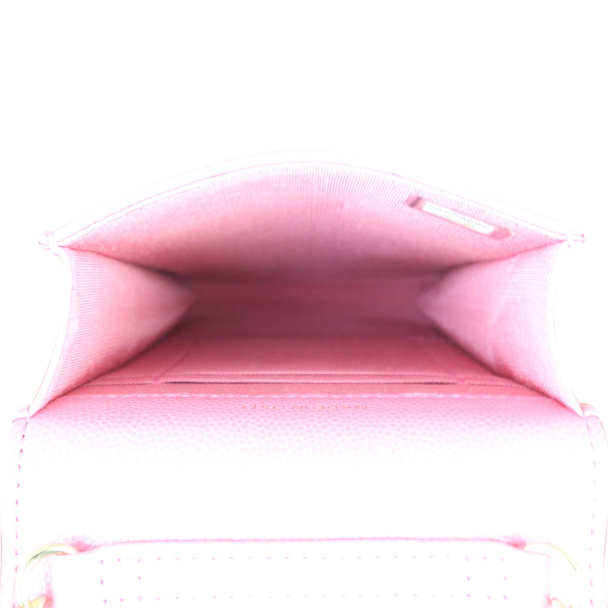 Chanel Phone Holder with Chain Interior