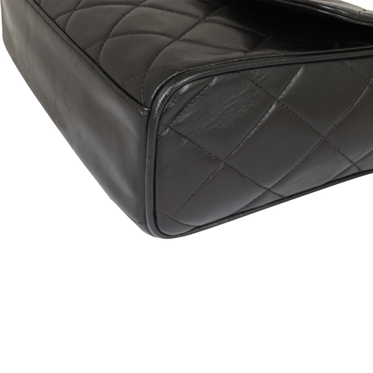 Chanel CC Flap Bag Corner Closeup