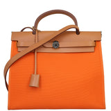 Hermes Herbag Zip 31 Bag Front with Strap
