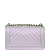 Chanel Boy Chevron Old Medium Back