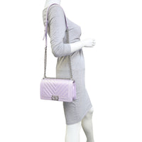 Chanel Boy Chevron Old Medium Mannequin