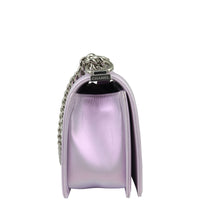 Chanel Boy Chevron Old Medium Side