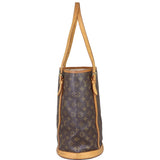 Louis Vuitton Bucket GM Monogram Side
