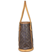 Louis Vuitton Bucket GM Monogram Side