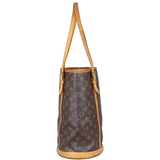 Louis Vuitton Bucket GM Monogram Side
