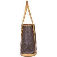 Louis Vuitton Bucket GM Monogram Side