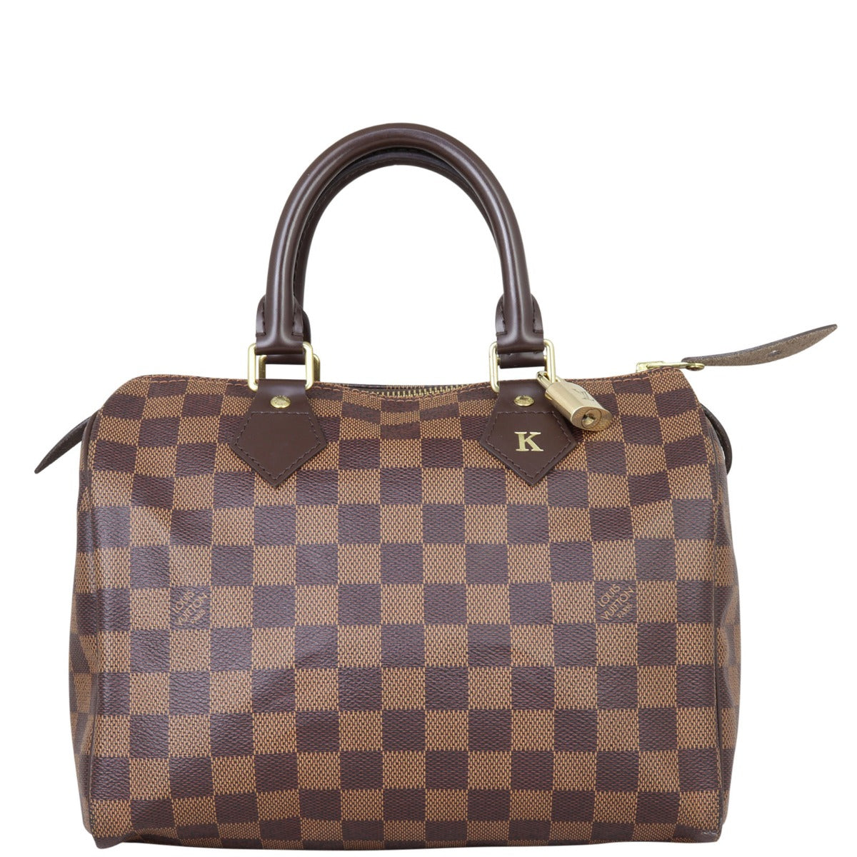 Louis Vuitton Speedy 25 Damier Ebene Front