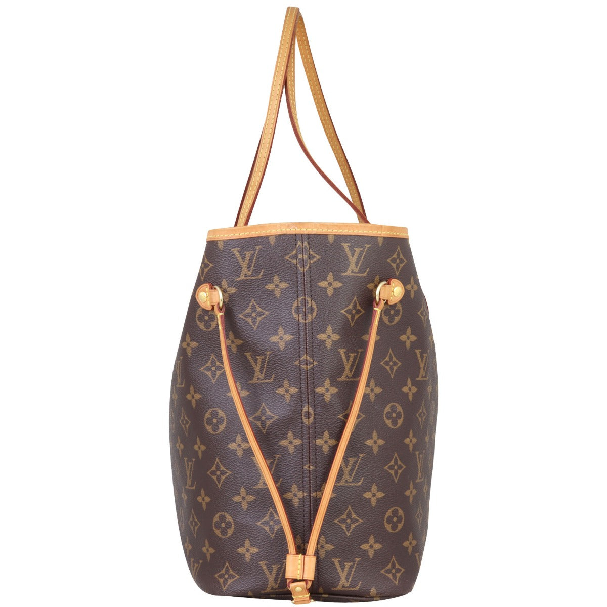 Louis Vuitton Neverfull MM Monogram Side