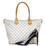 Louis Vuitton Saleya MM Damier Azur Shoe