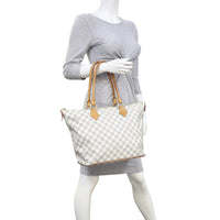 Louis Vuitton Saleya MM Damier Azur Mannequin