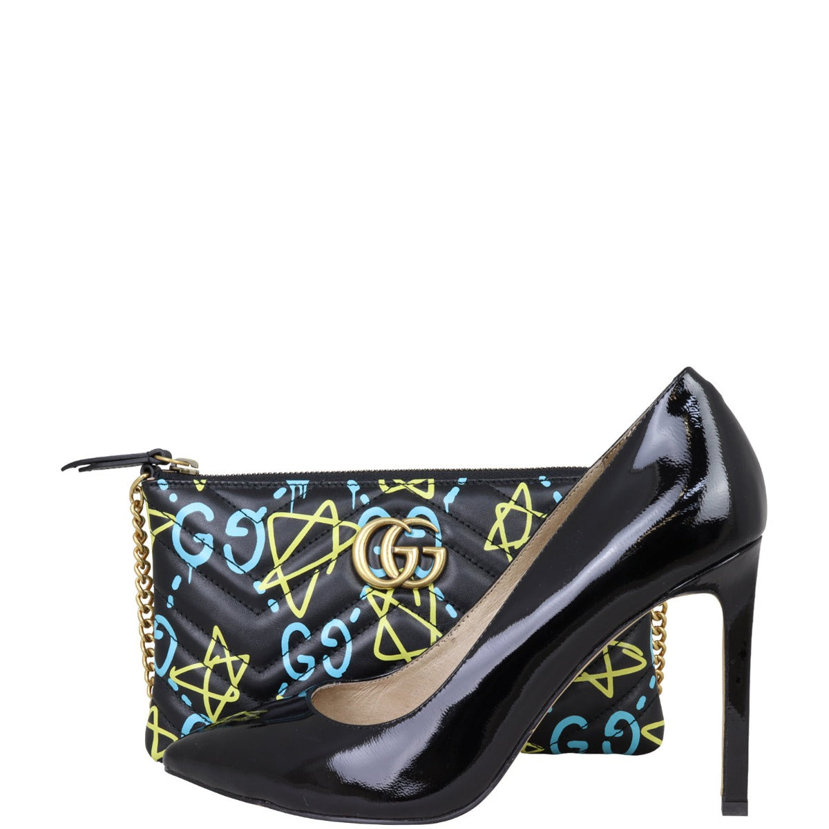 Gucci GucciGhost Chain Pouch Shoe