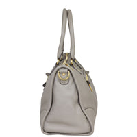 Prada Vitello Daino Satchel Side