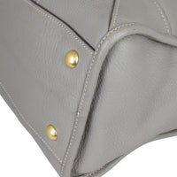 Prada Vitello Daino Satchel Corner Closeup