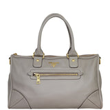 Prada Vitello Daino Satchel Front