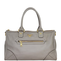 Prada Vitello Daino Satchel Front