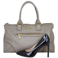 Prada Vitello Daino Satchel Shoe