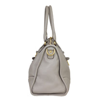 Prada Vitello Daino Satchel Side