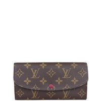 Louis Vuitton Emilie Wallet Monogram Front