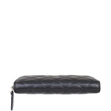 Chanel Long  Zip Around Wallet Base