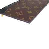 Louis Vuitton Slim Purse Monogram Corner Closeup
