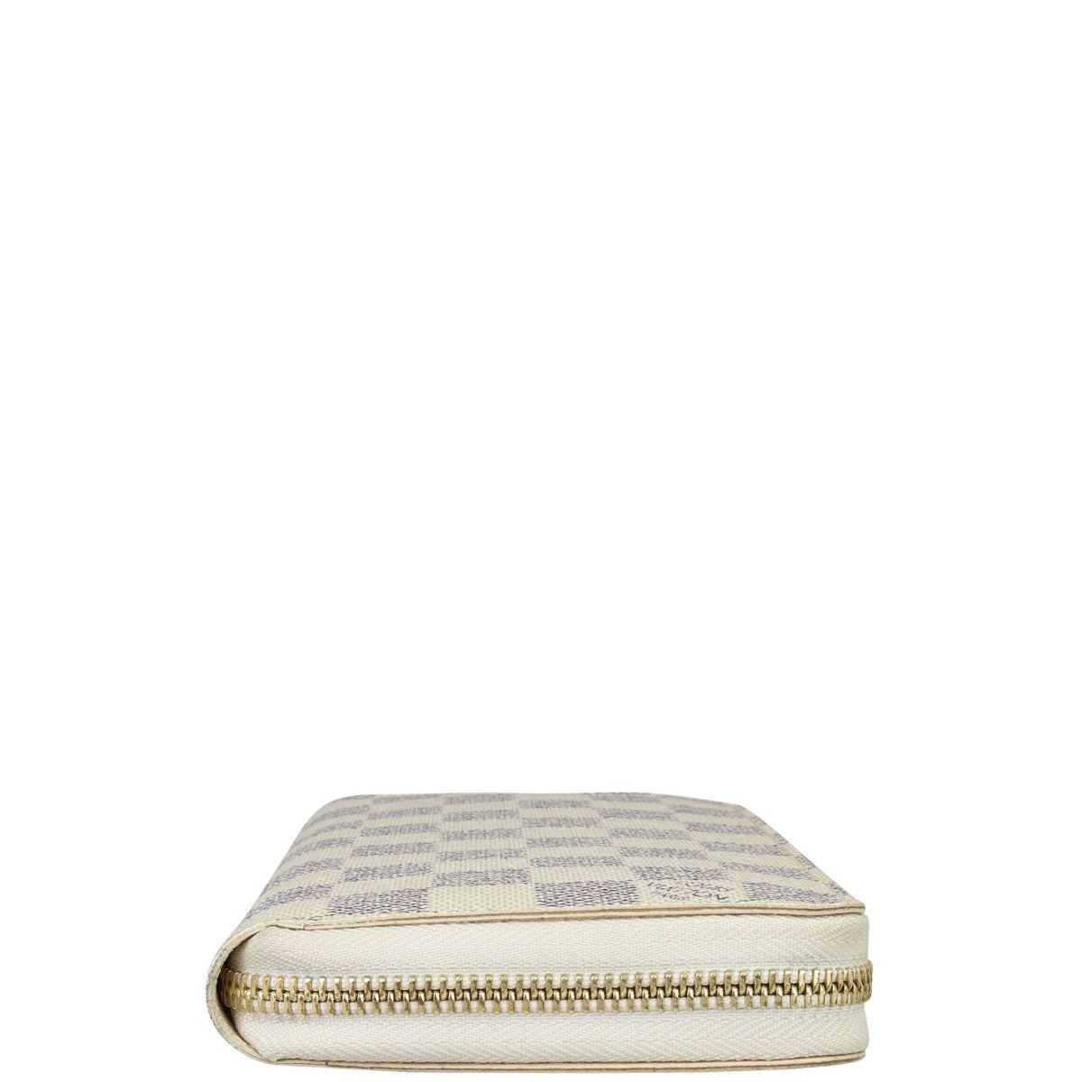 Louis Vuitton Zippy Wallet Damier Azur Side