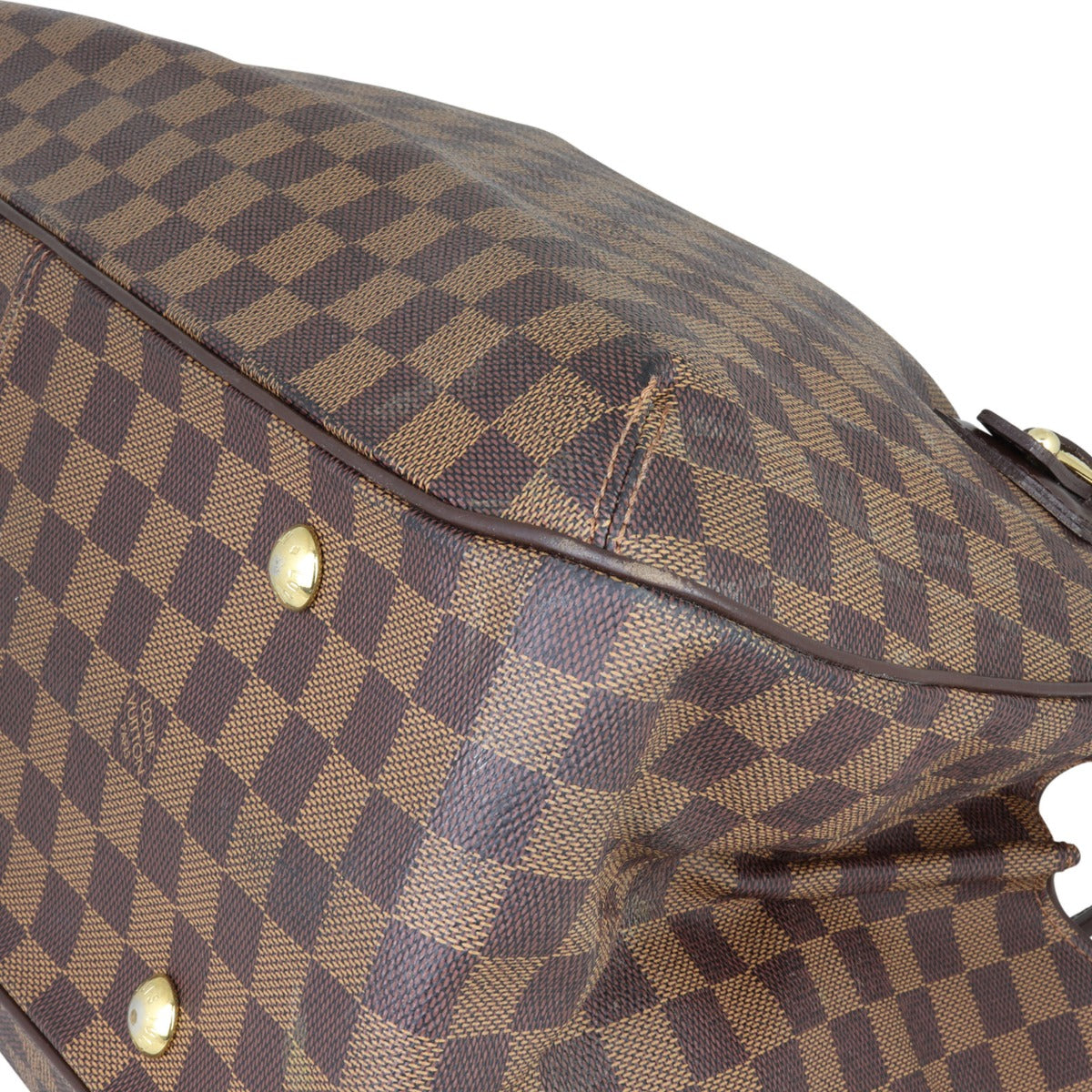 Louis Vuitton Griet Damier Ebene Corner Closeup