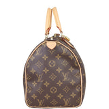 Louis Vuitton Speedy 30 Monogram Side