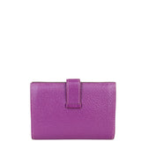 Hermes Bearn Card Holder (purple) Back