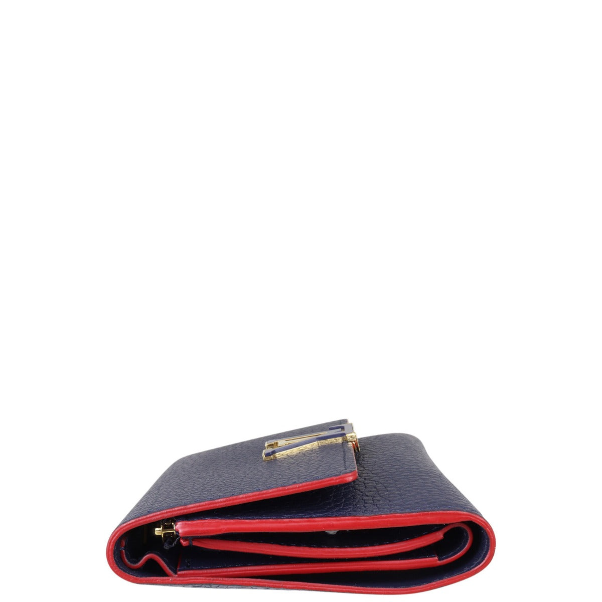 Louis Vuitton Capucines Compact Wallet Side