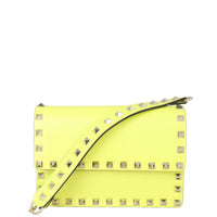 Valentino Rockstud Mini Chain Bag Front with Strap