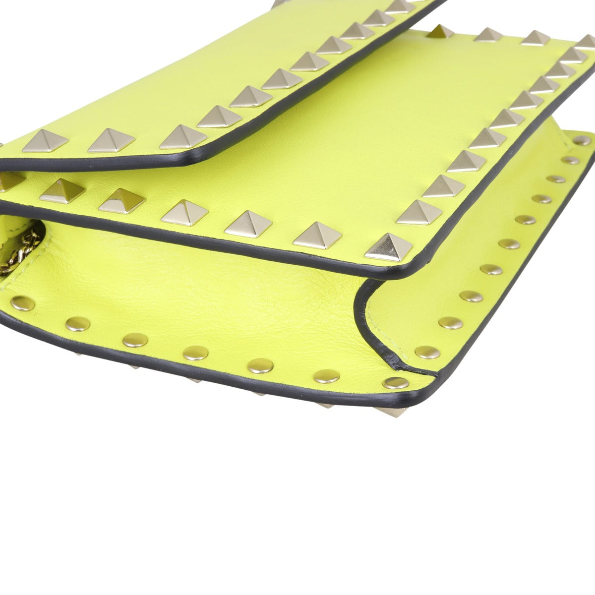 Valentino Rockstud Mini Chain Bag Corner Closeup