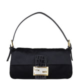 Fendi Baguette Crystal Embellished Bag Front